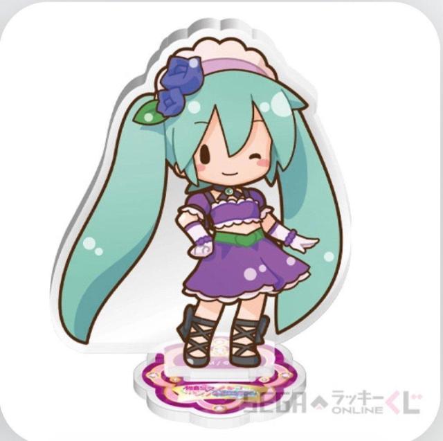 初音ミク パープル C賞アクスタ セガラッキーくじ 初音ミク オシャレ魔女 < アニメ/コミック/キャラクター  初音ミク パープル C賞アクスタ セガラッキーくじ 初音ミク オシャレ魔女  < アニメ/コミック/キャラクターの