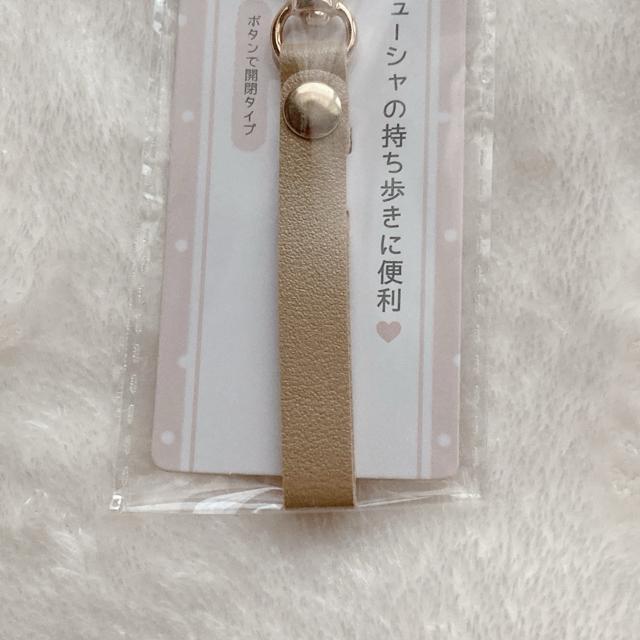 カチューシャ ホルダー ストラップ ハート カラビナ フェイクレザー ベージュ N2m < 女性ファッション カチューシャ ホルダー ストラップ ハート カラビナ フェイクレザー ベージュ N2m < 女性ファッションの