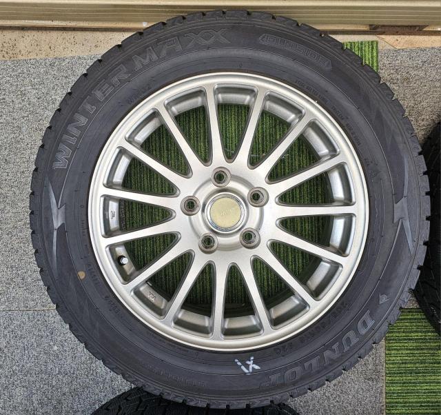 BS製 エコフォルムアルミ16インチ 5H114.3 6.5J+54スタッドレス4本セット 205/60R16 ヴォクシー ノア < 自動車/バイク BS製 エコフォルムアルミ16インチ 5H114.3 6.5J+54スタッドレス4本セット 205/60R16 ヴォクシー ノア < 自動車/バイク