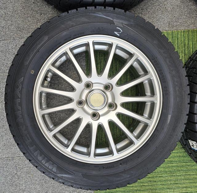 BS製 エコフォルムアルミ16インチ 5H114.3 6.5J+54スタッドレス4本セット 205/60R16 ヴォクシー ノア < 自動車/バイク BS製 エコフォルムアルミ16インチ 5H114.3 6.5J+54スタッドレス4本セット 205/60R16 ヴォクシー ノア < 自動車/バイク