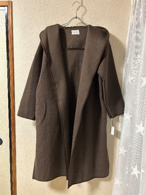 新品タグ付きDOUX ARCHIVES★ウール30%フード付きロングコート < ブランド  新品タグ付きDOUX ARCHIVES★ウール30%フード付きロングコート  < ブランドの