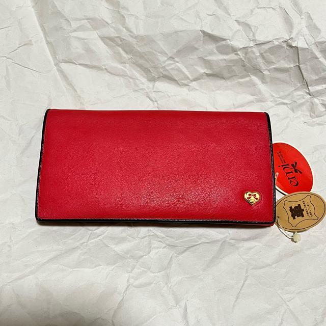 【長期保管未使用品】【emi】【味岡】 天然皮革 / がま口 長財布 < 女性ファッション 【長期保管未使用品】【emi】【味岡】 天然皮革 / がま口 長財布 < 女性ファッションの