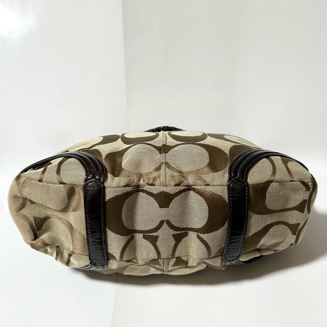 COACH �R�[�` �n���h�o�b�O �V�O�l�`���[ 18903 �u���E���n �L�����o�X ���U�[ ���f�B�[�X �� �u�����h�� 