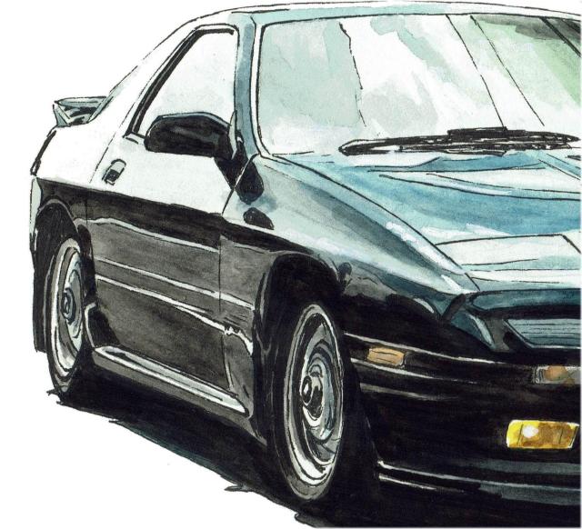 NC-308 RX-7/�A�e���U����ŉ�T�C���z����ƕ��E���� �� ������/�o�C�N