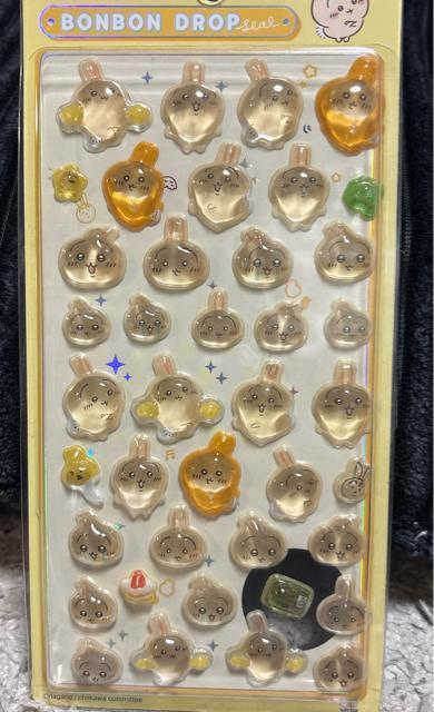ボンボンドロップシール ちいかわ うさぎ BONBONDROP < ホビー ボンボンドロップシール ちいかわ うさぎ BONBONDROP < ホビーの