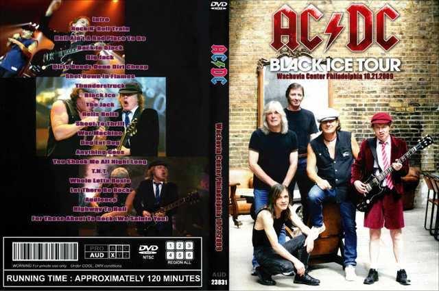 ᑗAC/DC WACHOVIA CENTER PHILADELPHIA 2009 ŐV!   CD/DVD/rfI 