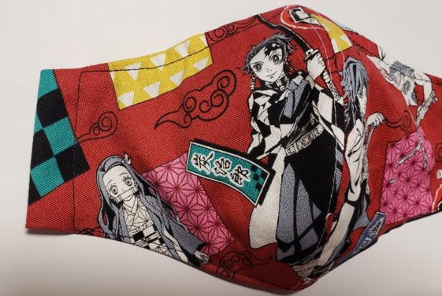 100★【限定】 F40 鬼滅 禰豆子 炭治郎立体マスク 2枚setハンドメイド < 女性ファッション  100★【限定】 F40 鬼滅 禰豆子 炭治郎立体マスク 2枚setハンドメイド < 女性ファッションの