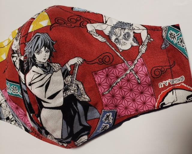 100★【限定】 F40 鬼滅 禰豆子 炭治郎立体マスク 2枚setハンドメイド < 女性ファッション  100★【限定】 F40 鬼滅 禰豆子 炭治郎立体マスク 2枚setハンドメイド < 女性ファッションの