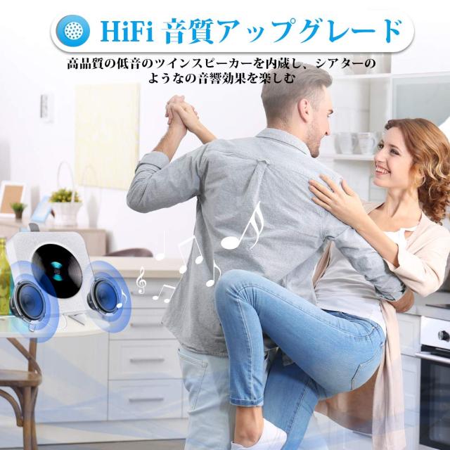 CDプレーヤー 置き&壁掛け式 1台多役 プルスイッチ式 < CD/DVD/ビデオ  CDプレーヤー 置き&壁掛け式 1台多役 プルスイッチ式 < CD/DVD/ビデオの