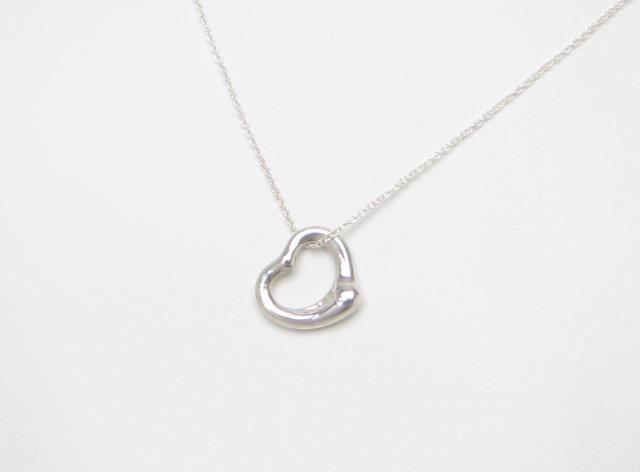 TIFFANY&CO. ティファニー エルサ・ペレッティ オープンハート ネックレス ペンダント SV925<USED>送料無料 < ブランド  TIFFANY&CO. ティファニー エルサ・ペレッティ オープンハート ネックレス ペンダント SV925<USED>送料無料  < ブランドの