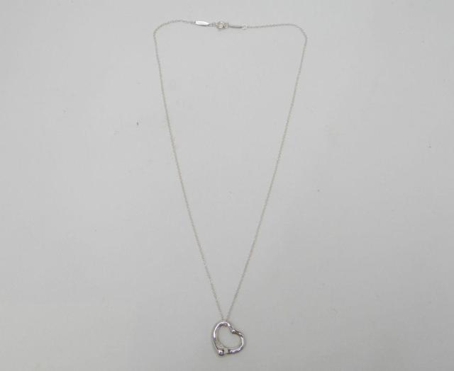 TIFFANY&CO. ティファニー エルサ・ペレッティ オープンハート ネックレス ペンダント SV925<USED>送料無料 < ブランド  TIFFANY&CO. ティファニー エルサ・ペレッティ オープンハート ネックレス ペンダント SV925<USED>送料無料 < ブランドの