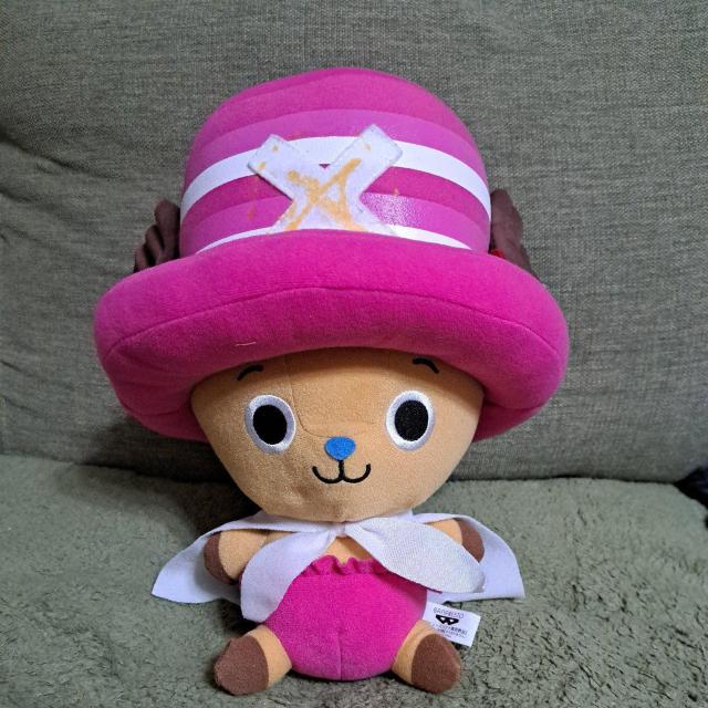 ワンピース、トニートニーチョッパーのぬいぐるみ < アニメ/コミック/キャラクター  ワンピース、トニートニーチョッパーのぬいぐるみ  < アニメ/コミック/キャラクターの