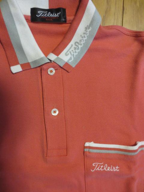 Titleist タイトリスト 綿×ポリエステル 半袖 ポロシャツ S < レジャー/スポーツ Titleist タイトリスト 綿×ポリエステル 半袖 ポロシャツ S < レジャー/スポーツの