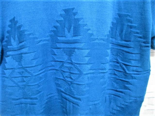 ★1PIU1UGUALE3 ウノピュウノウグァーレトレ ペンデルトン コラボ ネイティブ柄 ニット 半袖/メンズ☆定価¥42000 < 男性ファッション ★1PIU1UGUALE3 ウノピュウノウグァーレトレ ペンデルトン コラボ ネイティブ柄 ニット 半袖/メンズ☆定価¥42000 < 男性ファッションの