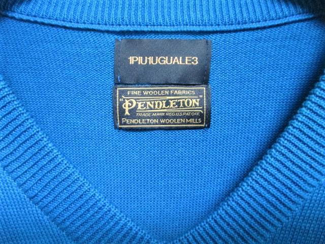 ★1PIU1UGUALE3 ウノピュウノウグァーレトレ ペンデルトン コラボ ネイティブ柄 ニット 半袖/メンズ☆定価¥42000 < 男性ファッション ★1PIU1UGUALE3 ウノピュウノウグァーレトレ ペンデルトン コラボ ネイティブ柄 ニット 半袖/メンズ☆定価¥42000 < 男性ファッションの
