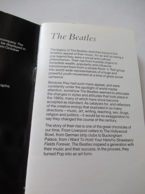 uA@British@Council@Exhibition@@@The@Beatles@v  ^gObY 