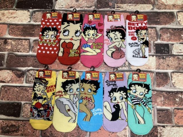 送料無料!『画像から3足組』かわいい!【ベティブープ】綿混スニーカーソックス < 女性ファッション  送料無料!『画像から3足組』かわいい!【ベティブープ】綿混スニーカーソックス  < 女性ファッションの