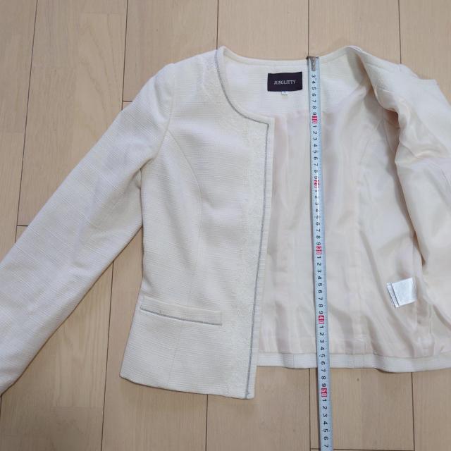 JUSGLITTY ツイードジャケット スーツ 入学式 OLさん < ブランド  JUSGLITTY ツイードジャケット スーツ 入学式 OLさん < ブランドの