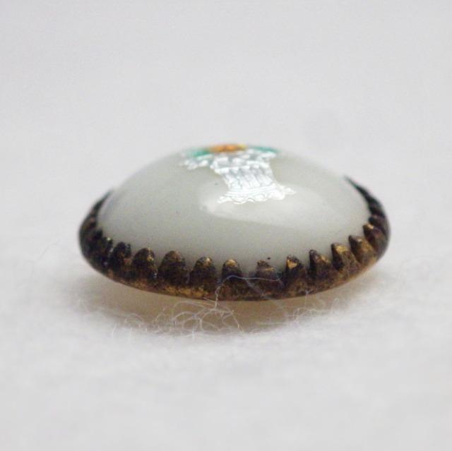 ボタン フランス 銀箔 釦 花束 ブーケ PARIS 西洋 骨董 乳白色 < ペット/手芸/園芸  ボタン フランス 銀箔 釦 花束 ブーケ PARIS 西洋 骨董 乳白色 < ペット/手芸/園芸の