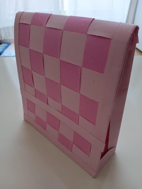 メモリアルボックス(ピンク濃×ピンク薄) < ペット/手芸/園芸 メモリアルボックス(ピンク濃×ピンク薄) < ペット/手芸/園芸の