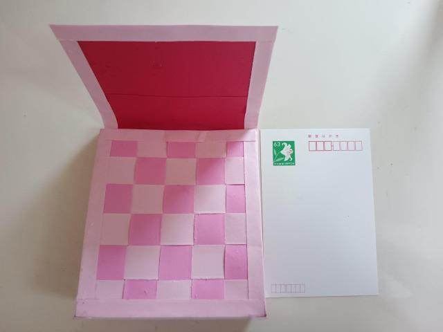 メモリアルボックス(ピンク濃×ピンク薄) < ペット/手芸/園芸 メモリアルボックス(ピンク濃×ピンク薄) < ペット/手芸/園芸の