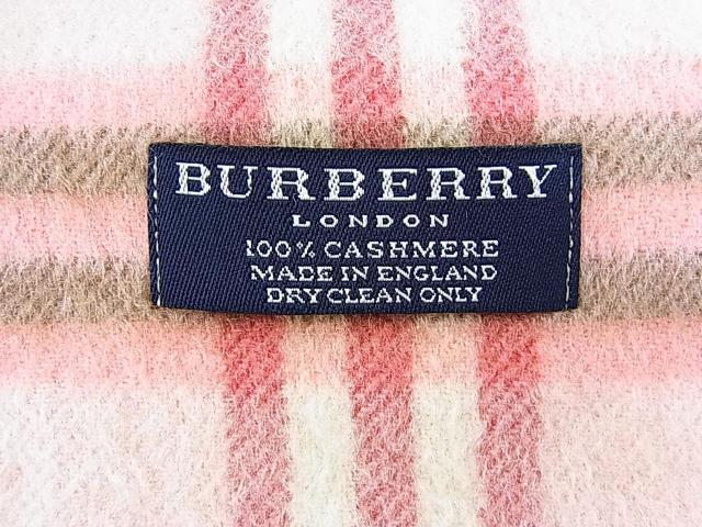 500円スタ★正規品良品 BURBERRY LONDON バーバリー ロンドン カシミア100% マフラー < ブランド  500円スタ★正規品良品 BURBERRY LONDON バーバリー ロンドン カシミア100% マフラー < ブランドの