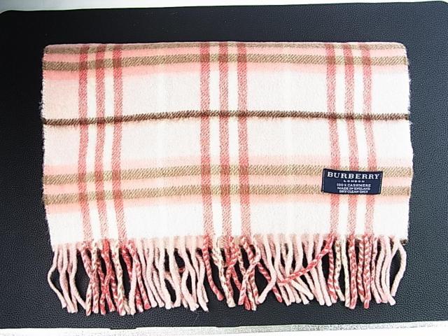500円スタ★正規品良品 BURBERRY LONDON バーバリー ロンドン カシミア100% マフラー < ブランド  500円スタ★正規品良品 BURBERRY LONDON バーバリー ロンドン カシミア100% マフラー < ブランドの