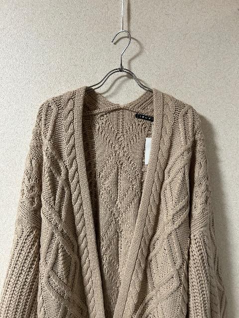 新品タグ付きINGNI★ざっくりゆるケーブルカーディガン < ブランド  新品タグ付きINGNI★ざっくりゆるケーブルカーディガン < ブランドの