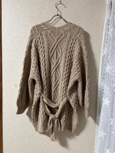 新品タグ付きINGNI★ざっくりゆるケーブルカーディガン < ブランド  新品タグ付きINGNI★ざっくりゆるケーブルカーディガン < ブランドの