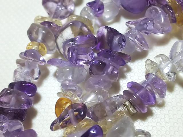 天然石★アメトリン さざれ 1連 < 女性アクセサリー/時計 天然石★アメトリン さざれ 1連 < 女性アクセサリー/時計の