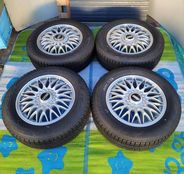 TOYOTA ���� �I�v�V���� BBS RG173 16�C���`7J +45 114.3 �n�u�a60�����X�^�b�h���X�^�C���t��4�{ �� ������/�o�C�N
