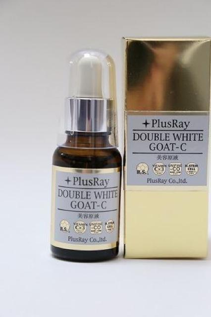 PlusRay(プラスレイ)エクストラダブルホワイト美容原液GOAT−C < 香水/コスメ/ネイル PlusRay(プラスレイ)エクストラダブルホワイト美容原液GOAT−C < 香水/コスメ/ネイルの