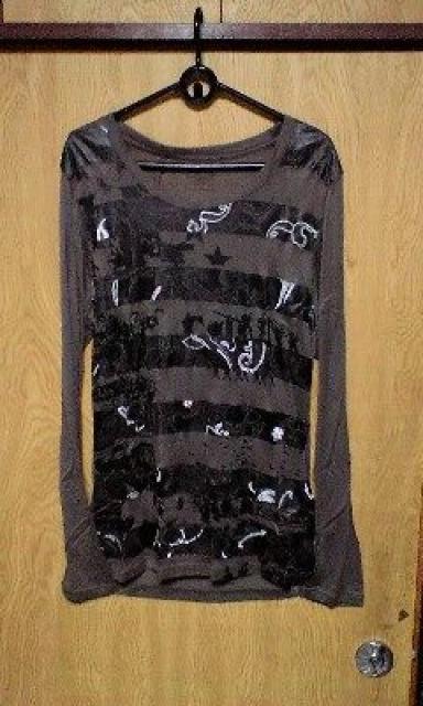 新品ROENロエン スカルペイズリーボーダーカットソー 46 < ブランド  新品ROENロエン スカルペイズリーボーダーカットソー 46  < ブランドの