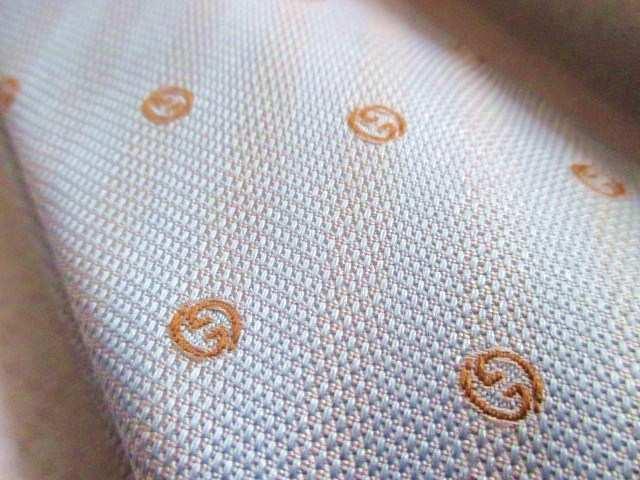 ☆GUCCI グッチ GG柄 ネクタイ☆光沢水色☆細ネクタイ < ブランド  ☆GUCCI グッチ GG柄 ネクタイ☆光沢水色☆細ネクタイ < ブランドの