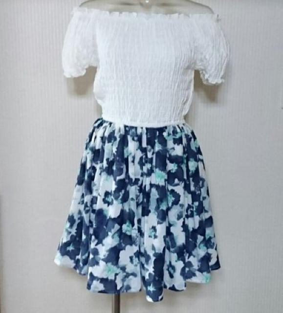 しまむら★オフショル ワンピース < ブランド しまむら★オフショル ワンピース < ブランドの