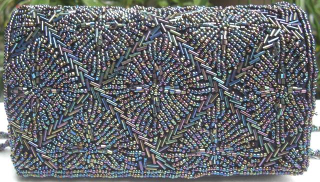 フォーマルビーズ小型バッグ、ハンド&ショルダー中古美品 < 女性ファッション  フォーマルビーズ小型バッグ、ハンド&ショルダー中古美品 < 女性ファッションの