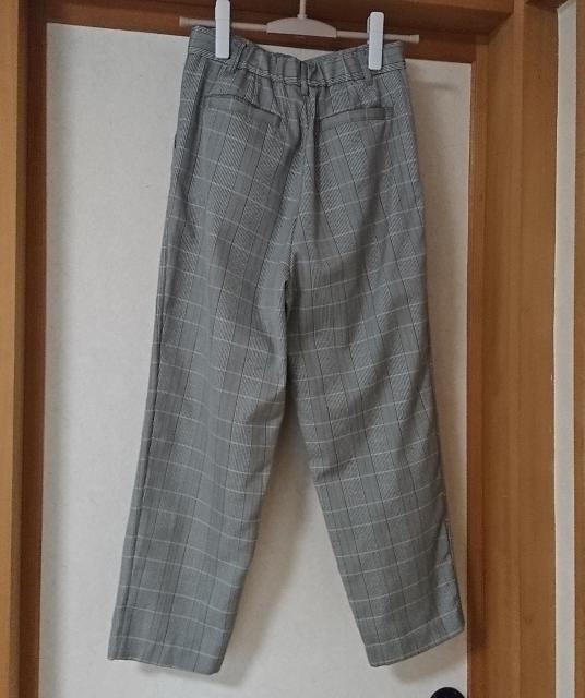 ルノンキュール■サイズF(フリー)■グレンチェック■テーパードパンツ■ < ブランド  ルノンキュール■サイズF(フリー)■グレンチェック■テーパードパンツ■ < ブランドの