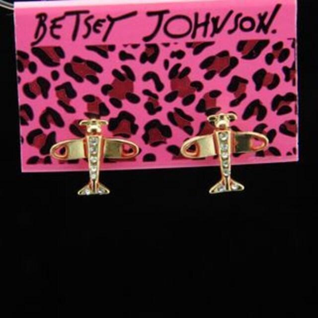 新品 ゴスロリ姫系ハート飛行機ピアスBETSEY JOHNSON < 女性アクセサリー/時計 新品 ゴスロリ姫系ハート飛行機ピアスBETSEY JOHNSON < 女性アクセサリー/時計の