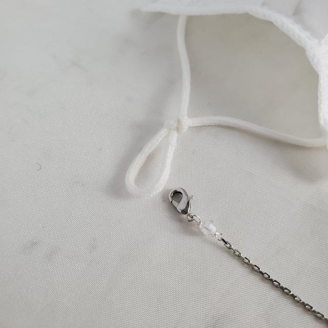 ハンドメイド★マスクにも耳にも使える2wayキラキラロングピアス < 女性ファッション  ハンドメイド★マスクにも耳にも使える2wayキラキラロングピアス < 女性ファッションの