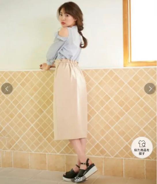 切手可 マジェスティックレゴン サス付Iラインスカート < ブランド 切手可 マジェスティックレゴン サス付Iラインスカート < ブランドの