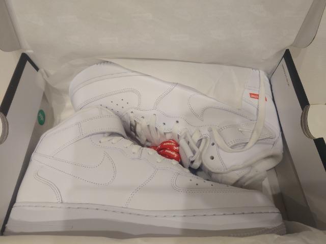 Supreme NIKE Air Force 1 Mid ホワイト 10.5サイズ 28.5cm 新品 シュプリーム ナイキ < ブランド  Supreme NIKE Air Force 1 Mid ホワイト 10.5サイズ 28.5cm 新品 シュプリーム ナイキ < ブランドの