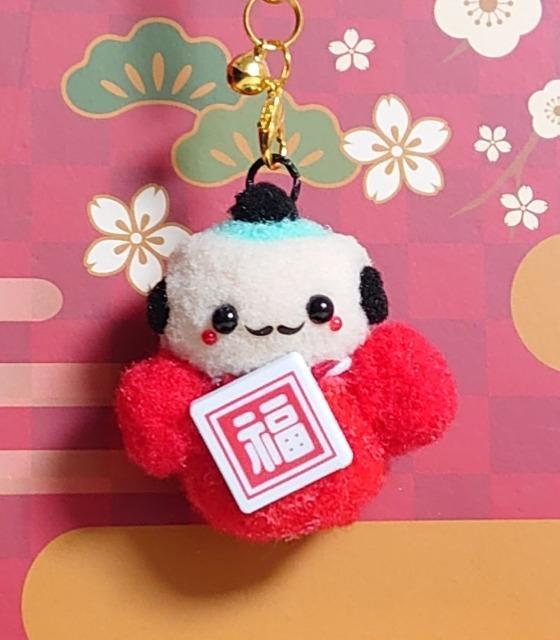 ハンドメイド♪ポンポンマスコット『縁起物根付ストラップ』凧さん < ペット/手芸/園芸  ハンドメイド♪ポンポンマスコット『縁起物根付ストラップ』凧さん  < ペット/手芸/園芸の