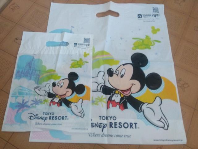 東京ディズニーリゾート ショップ袋2枚セット < アニメ/コミック/キャラクター  東京ディズニーリゾート ショップ袋2枚セット  < アニメ/コミック/キャラクターの
