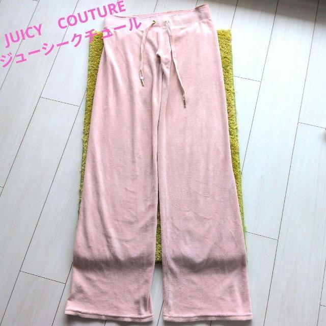 JUICY COUTURE■ジューシークチュール■ベロアパンツ/ベロアイージーパンツ/スウェットパンツ/フレアーパンツ/ピンク < ブランド  JUICY COUTURE■ジューシークチュール■ベロアパンツ/ベロアイージーパンツ/スウェットパンツ/フレアーパンツ/ピンク  < ブランドの