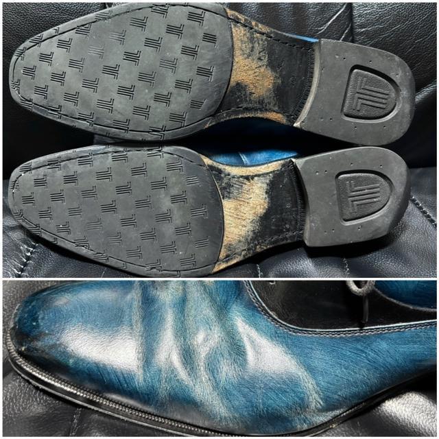 LANVIN ランバン 定価2.5万円程 レザー 革靴 ドレスシューズ 26.5cm カジュアル ビジネス 海外ブランド キレカジ < 男性ファッション LANVIN ランバン 定価2.5万円程 レザー 革靴 ドレスシューズ 26.5cm カジュアル ビジネス 海外ブランド キレカジ < 男性ファッションの