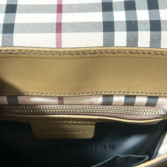 ���i BURBERRY �o�[�o���[ ���U�[ �m���@�`�F�b�N �N���X�{�f�B �V�����_�[�o�b�O ���f�B�[�X �u���E�� �� �u�����h�� 