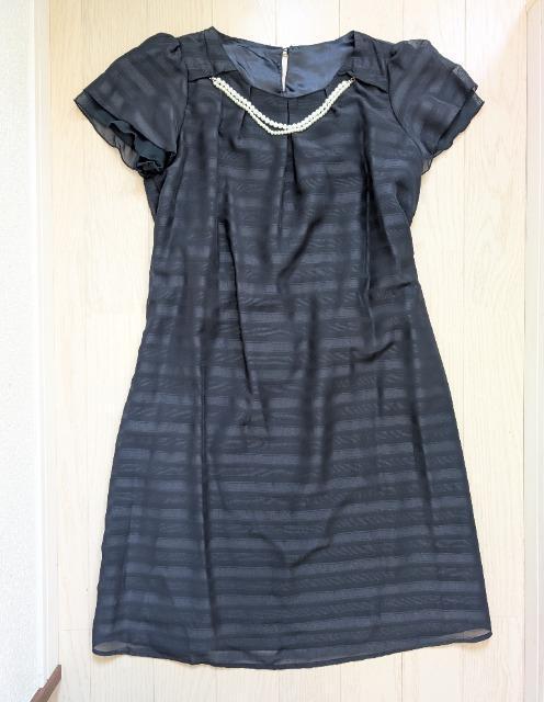 L★13号★ARTICLE★パール飾りつきワンピース★卒業式★結婚式★美品★送料無料 < 女性ファッション L★13号★ARTICLE★パール飾りつきワンピース★卒業式★結婚式★美品★送料無料 < 女性ファッションの