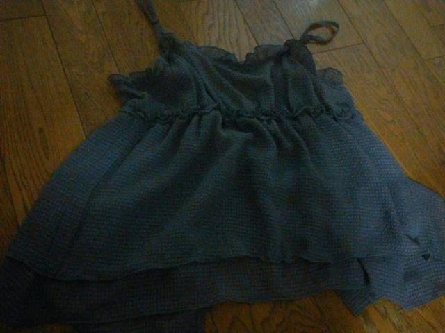 FRABJOUS グレー 美品 キャミ風ボレロ < 女性ファッション FRABJOUS グレー 美品 キャミ風ボレロ < 女性ファッションの