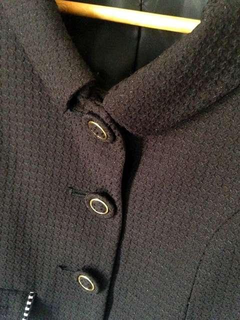 GLACIER◆ブラックツイード ショート丈 ジャケット 9R < 女性ファッション  GLACIER◆ブラックツイード ショート丈 ジャケット 9R < 女性ファッションの