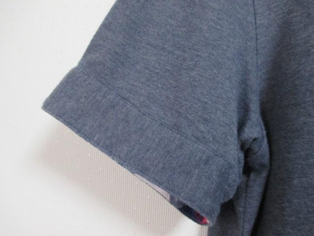 ☆バーバリーブラックレーベル ホース刺繍 チェック柄ポケット Tシャツ/メンズ/2 < ブランド ☆バーバリーブラックレーベル ホース刺繍 チェック柄ポケット Tシャツ/メンズ/2 < ブランドの